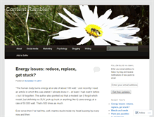 Tablet Screenshot of contentrambler.com